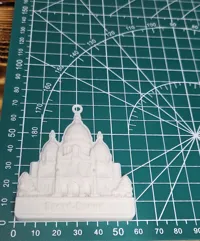 Sacré-Coeur, Paris, France (0.2mm nozzle)