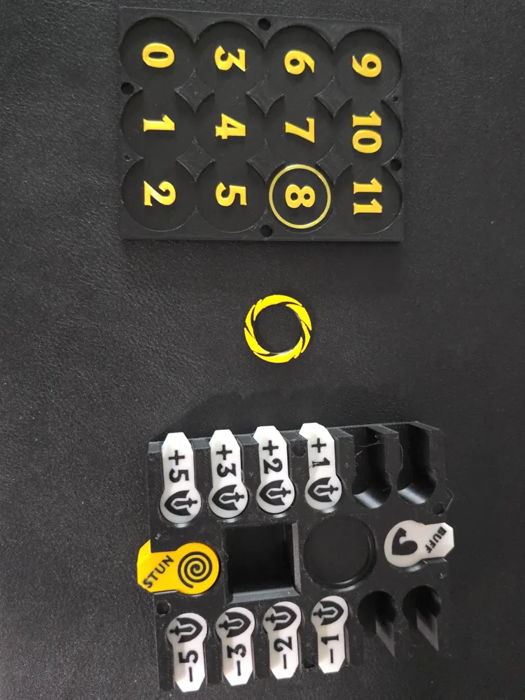 Revised Riftbound Tray and Score Tracker - Free 3D Print Model - MakerWorld