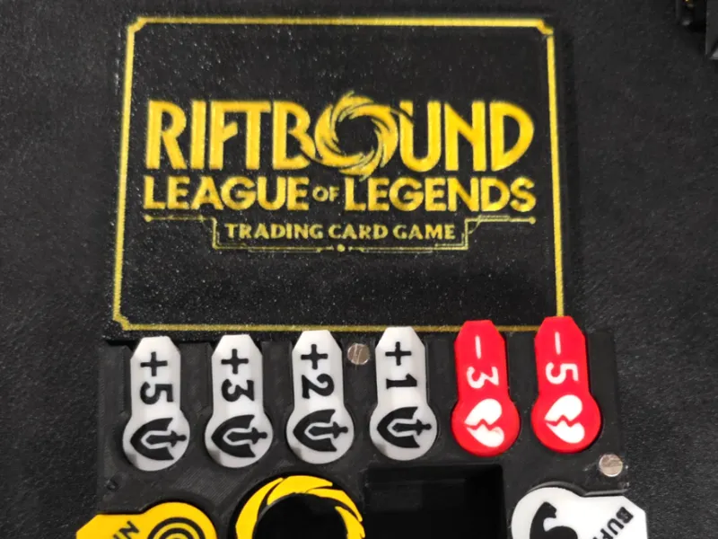 Revised Riftbound Tray and Score Tracker