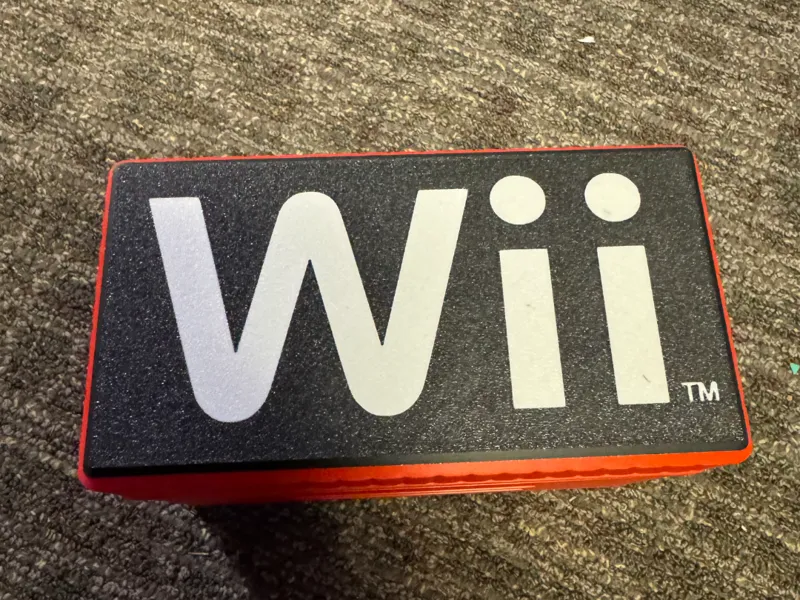 Wii Label for Cable Cap System