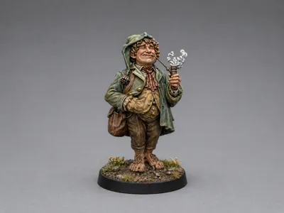 Bilbo Baggins - Hobbit RPG Miniature/The One Ring