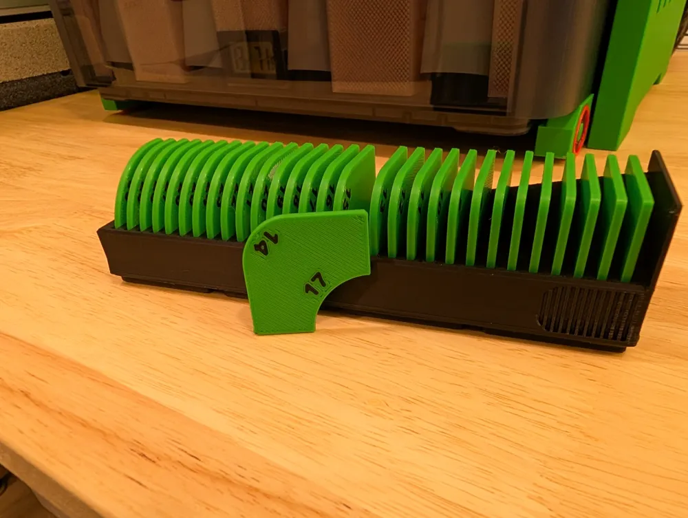 Metric Radius Gauge Kit (in/out) - Gridfinity Base - Free 3D Print ...