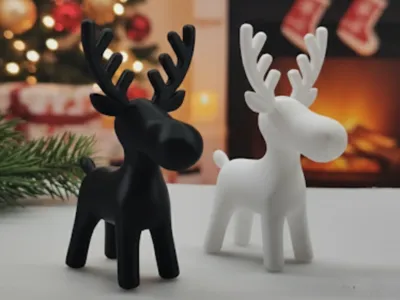Christmas Reindeer Deer Decor Ornament