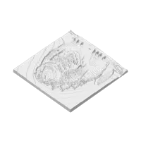 Lithophanie CatZilla 60x60 mm — photo 3