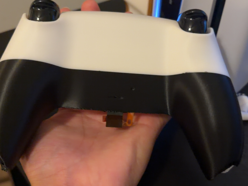 Back of ps5 controller 