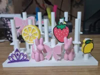Présentoir pour pin's de paille — photo 2