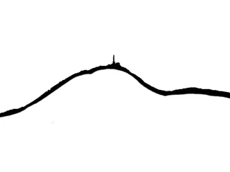 Skyline de la chaîne des Puys, Auvergne, France