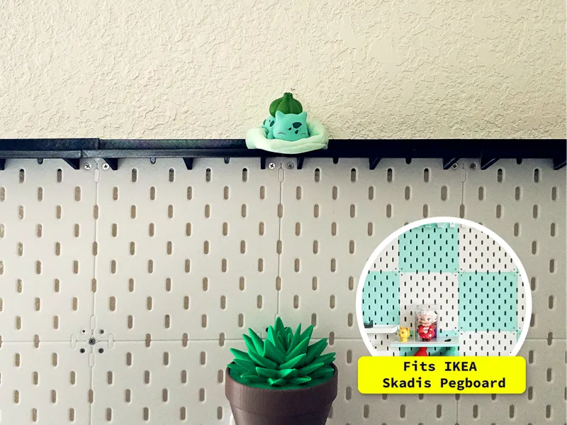 Top Shelf for Skadis Pegboard