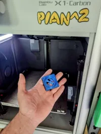 Porte-clés gyroscope marteau et clé à molette — photo 2