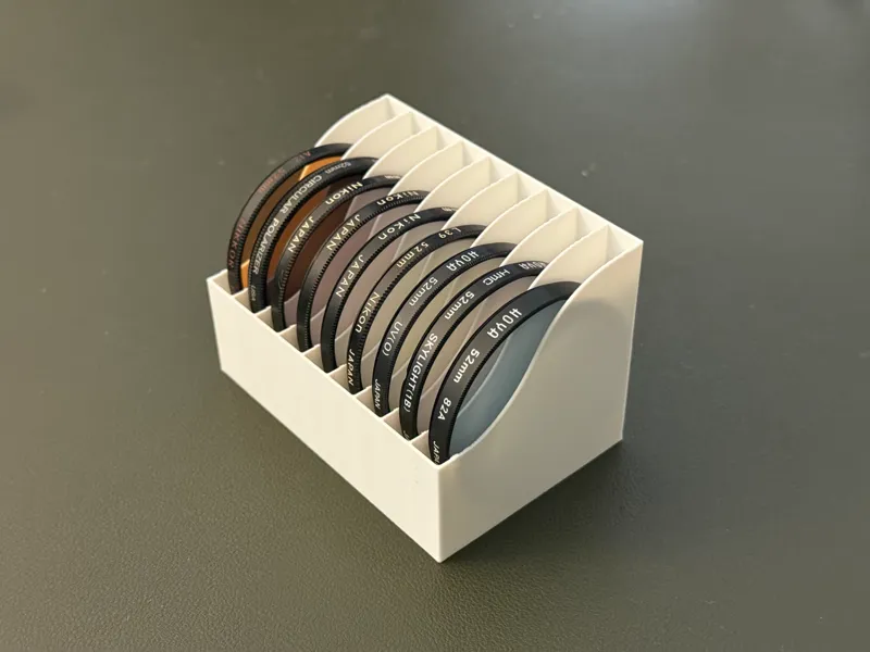 52mm Filter Storage Box - Super Quick