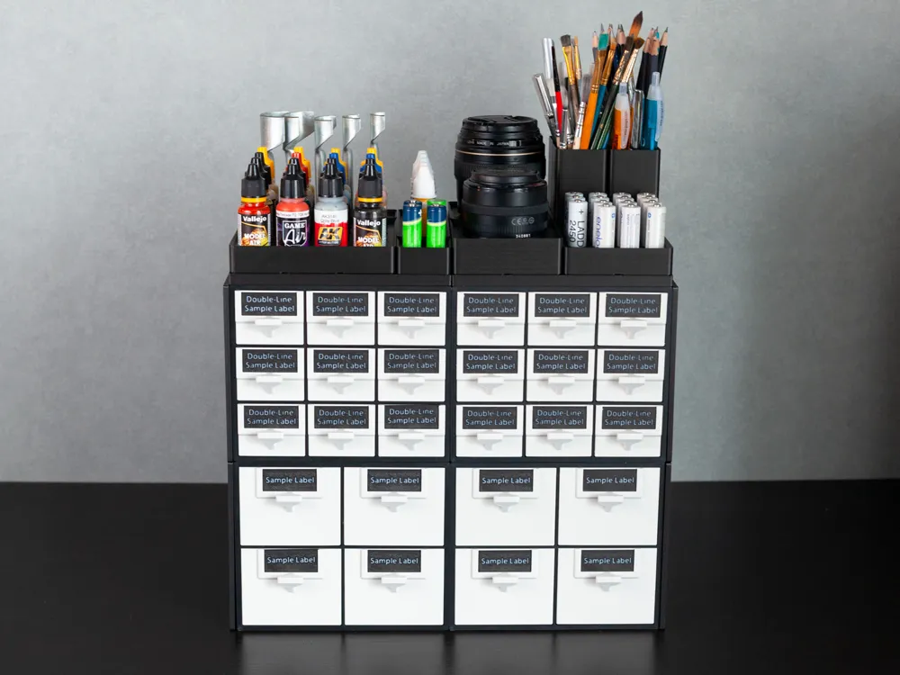 Steady Modular Desktop Storage Drawer System by Antiphrasis MakerWorld ...