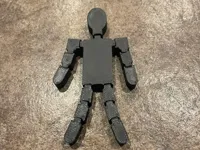 Bonhomme articulé fidget flexible — photo 1