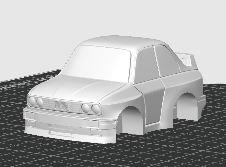 Miniatura 1 do modelo 3D BMW E30 M3