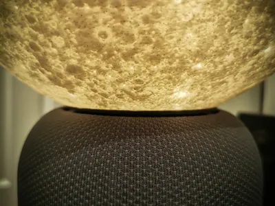 SVS NASA Moon Globe Ikea Symfonisk adapter