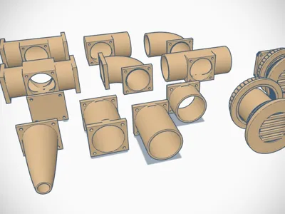 Modular air duct system