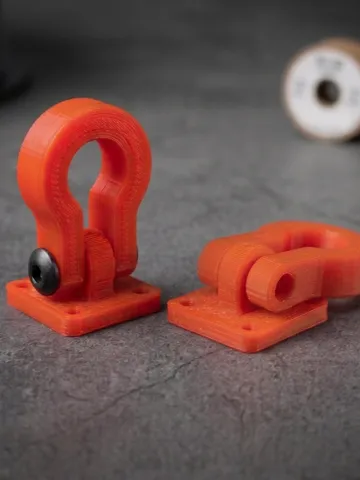 Letrero o emblema decorativo: RC tow shackle 1/10 — vista de referencia 2