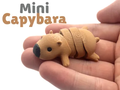 Mini Articulated Capybara