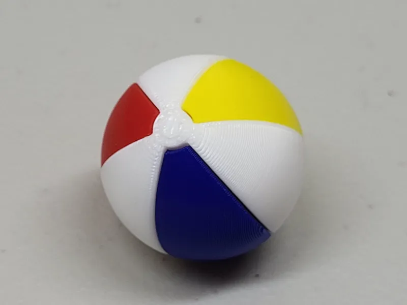 Simple 4-color beachball