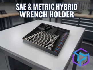 SAE & METRIC Hybrid Wrench Holder