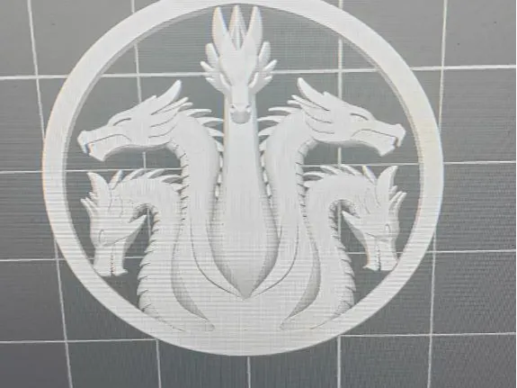 Portachiavi DnD Tiamat