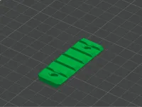 Rails Picatinny décoratifs pour garde-main airsoft URX 3 — photo 2