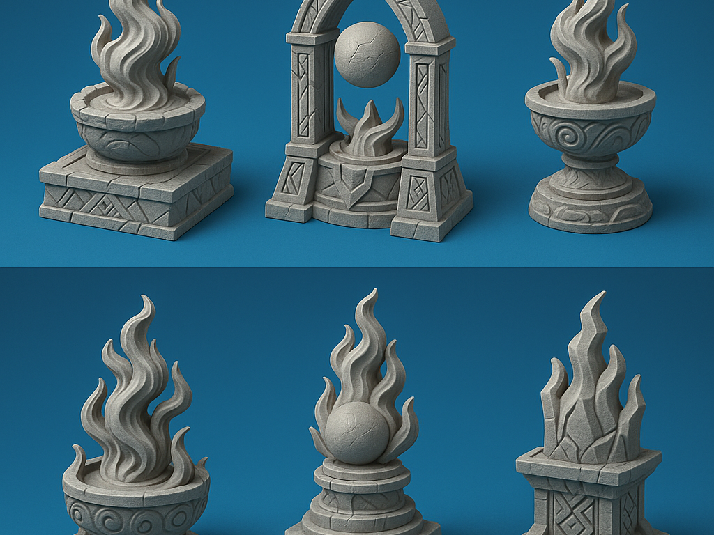 Arcane Flame Altars Pack
