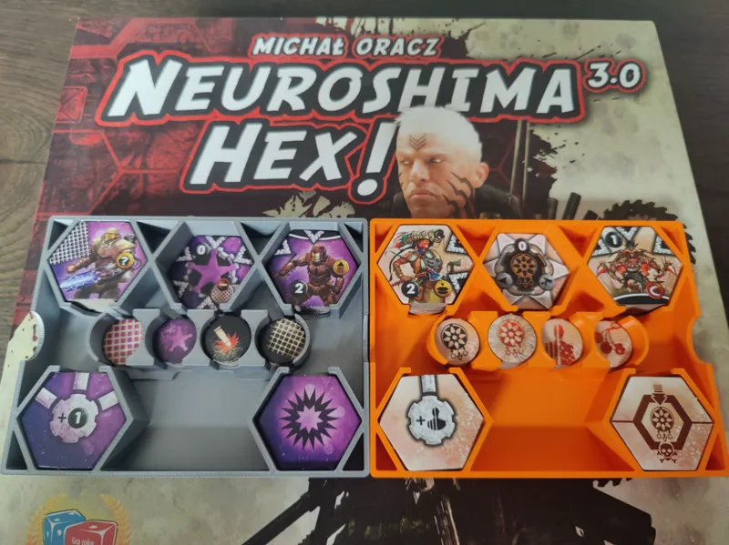 Neuroshima Hex: Expansion Tuckbox Insert