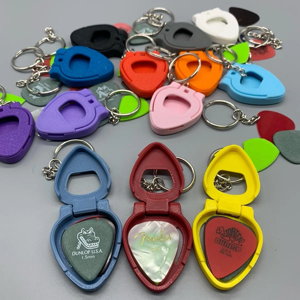Print in Place - PickPocket - Guitar Pick Holder view 4