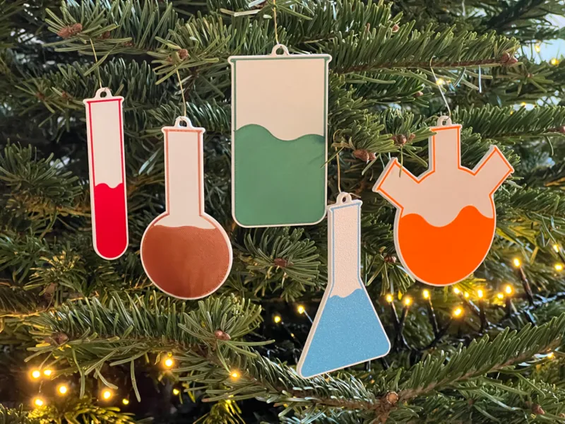 Chemistry Christmas Ornaments