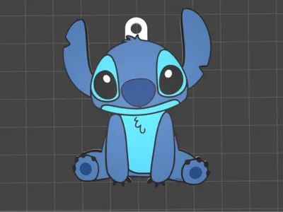 Stitch Keychain
