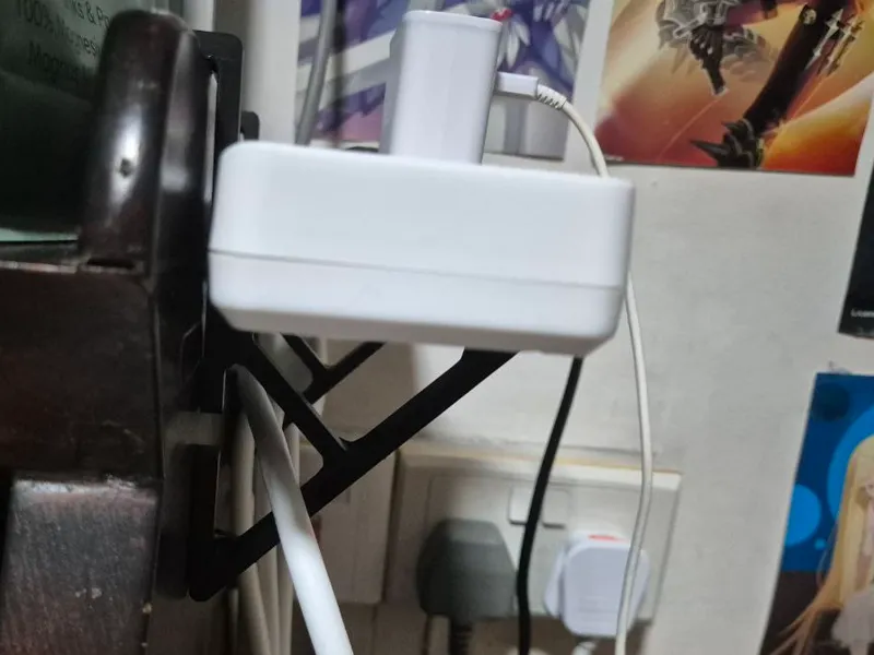 Power Strip Hook Holder