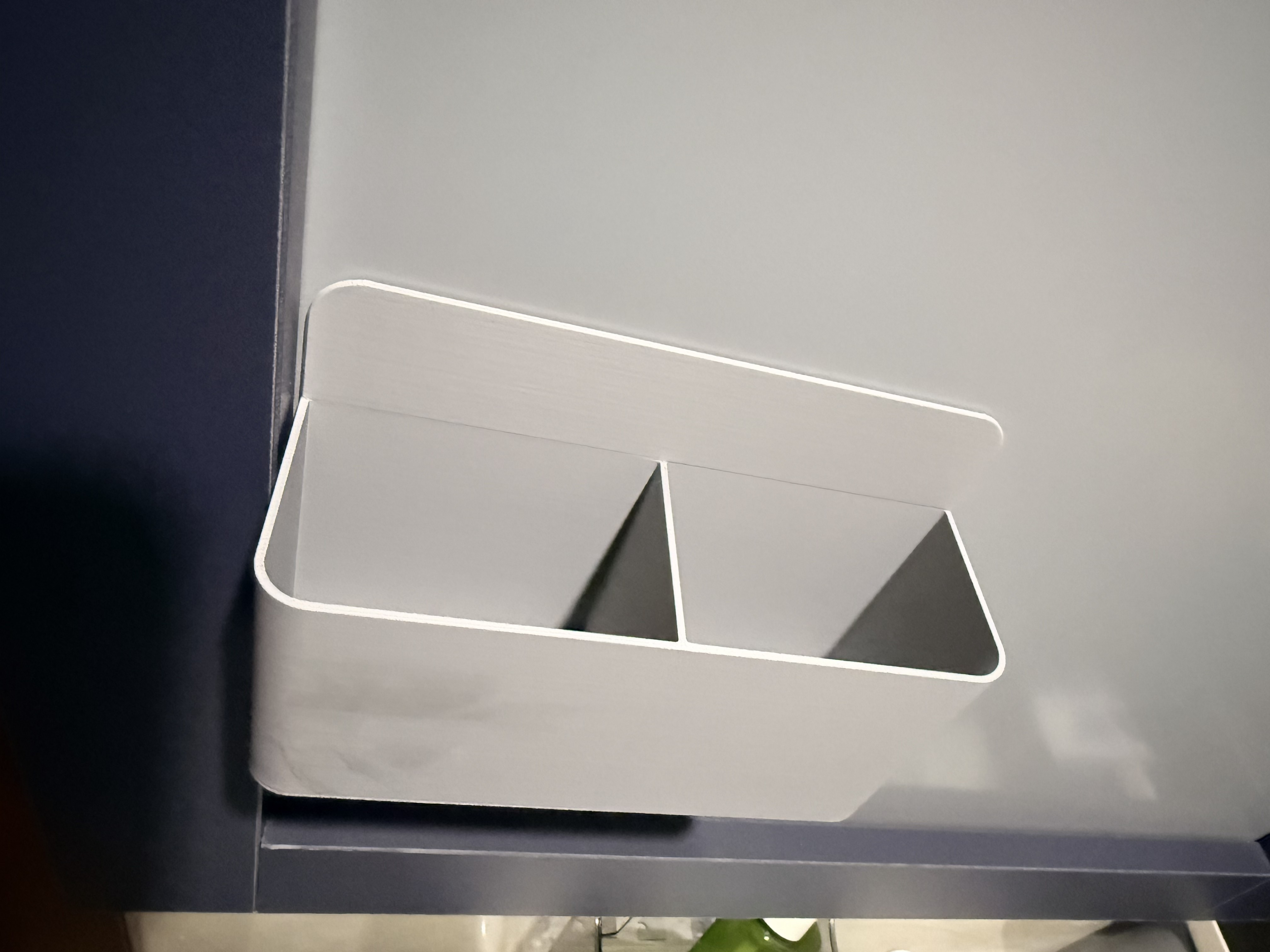 Miniatura 2 do modelo 3D 柜门收纳盒