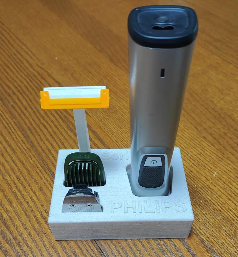 Stand regola barba compatibile con rasoi Philips