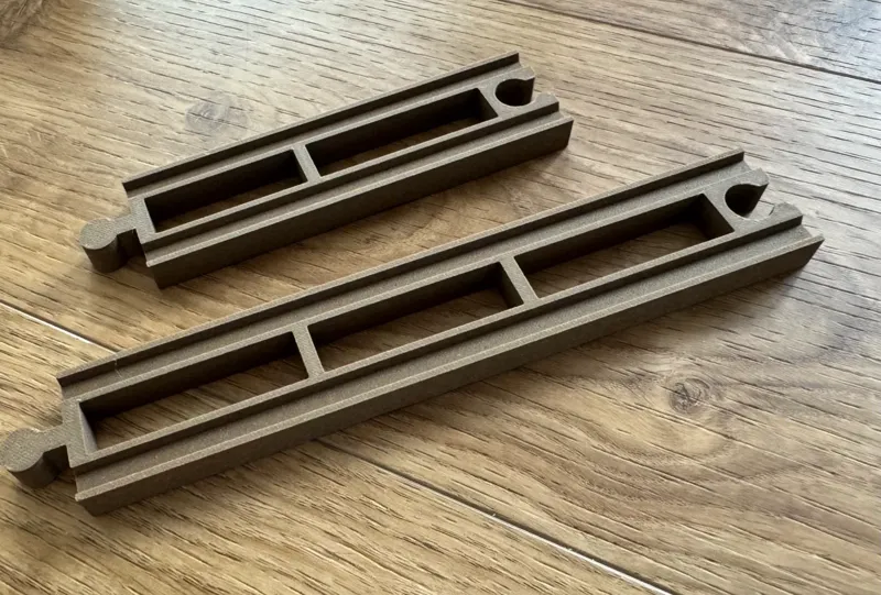 Thin Tracks for BRIO/ IKEA wooden traintracks
