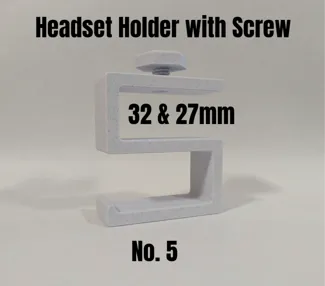Headset & Pen Holder for Desk