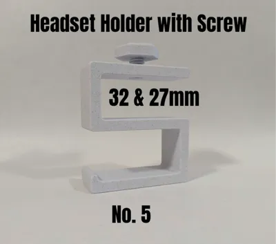 Headset & Pen Holder for Desk