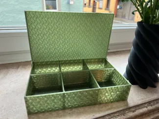 Kiste 3x2 Fächer 74x74x44 Schraubenlos