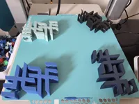 8x in Single PLate | Print By Object | No AMS Needed