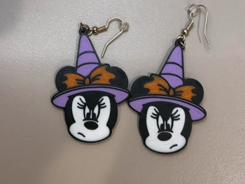 Witch Minnie Earrings