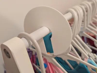 Clothes rack organiser 25mm internal 95mm external