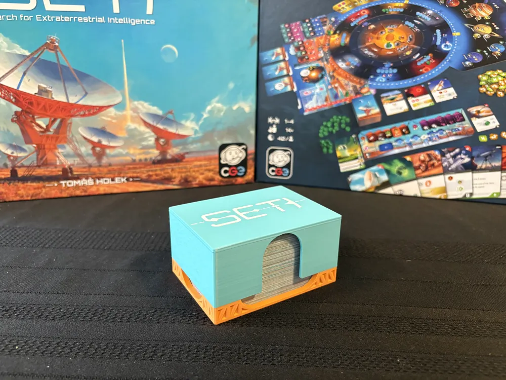 SETI - Card holder box by Major93 MakerWorld: Download Free 3D Models