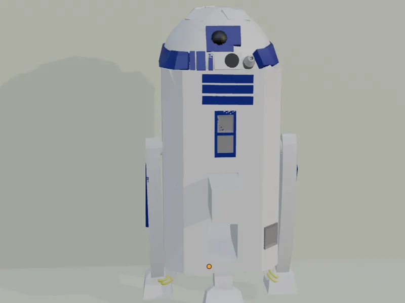 R2D2 candy dispenser
