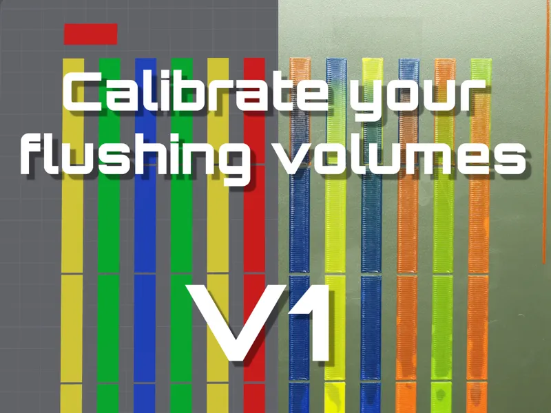 AMS Poop Calibration - V1 and new Gcode