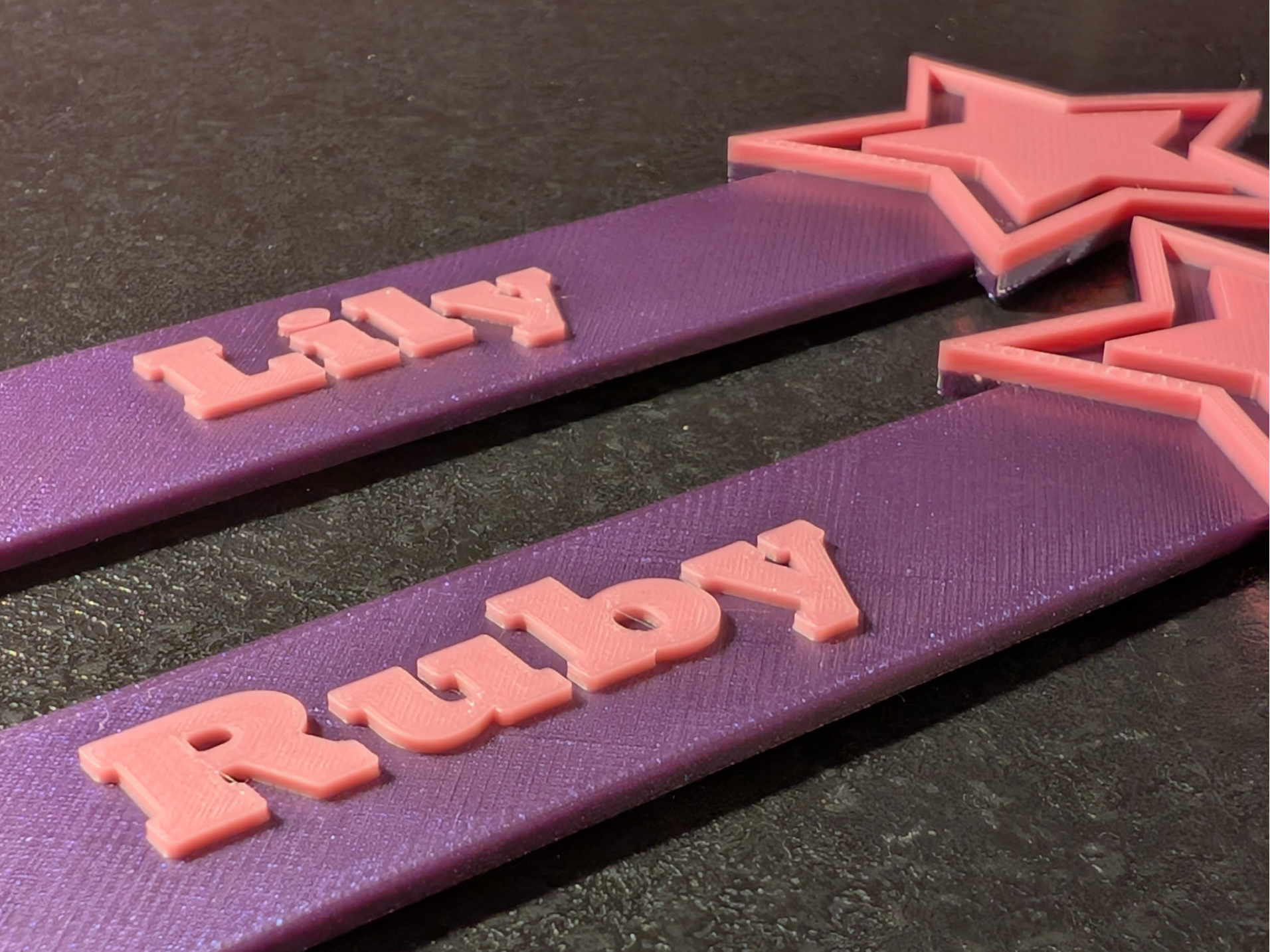 Star Bookmark - Custom Name - NO AMS