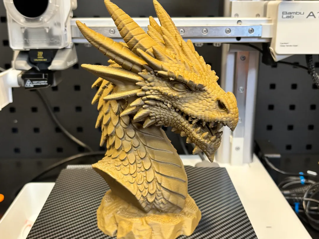Dragon Bust - Free 3D Print Model - MakerWorld