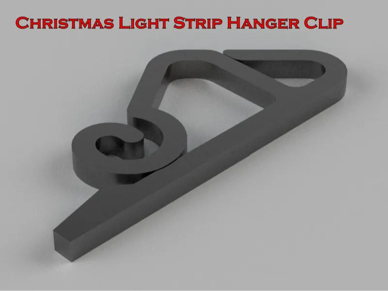 Christmas Light Strip Hanger Clip