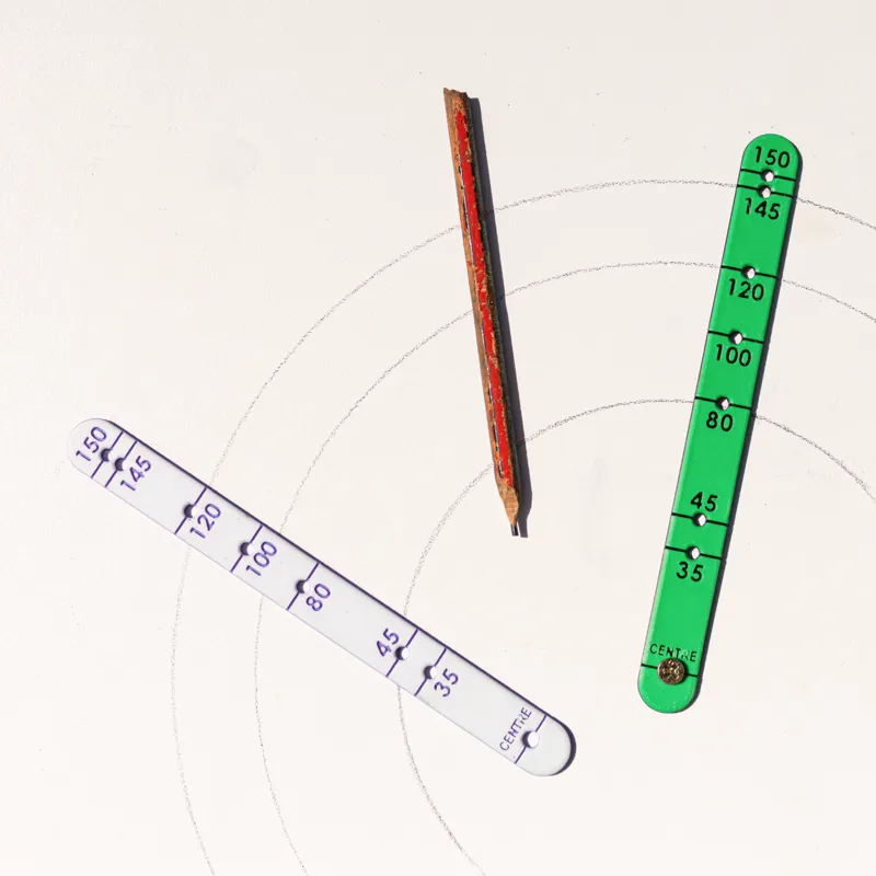 Circular Cut-out Template Stick