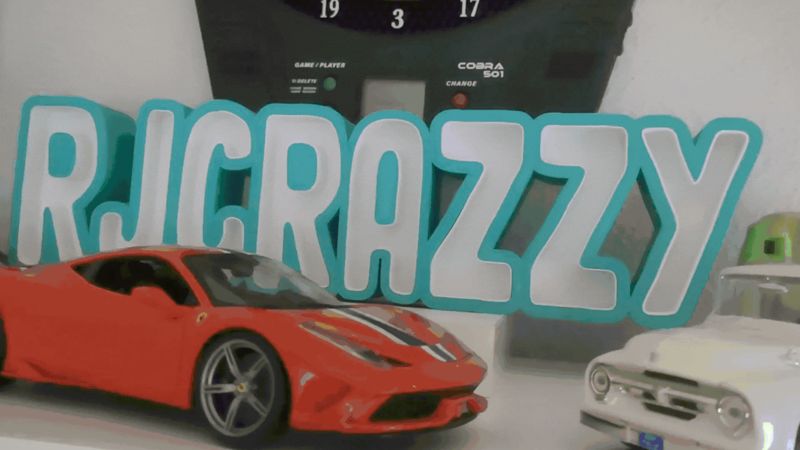 Cartel Luminoso RjCrazzy