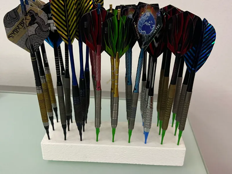 Porta frecce set da 9 punta plastica