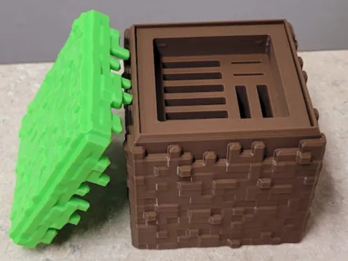 Minecraft Grass Block Nintendo Switch Games Holder